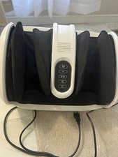 Cloud Massage Shiatsu Foot Massager Machine Increase Blood Circulation -white