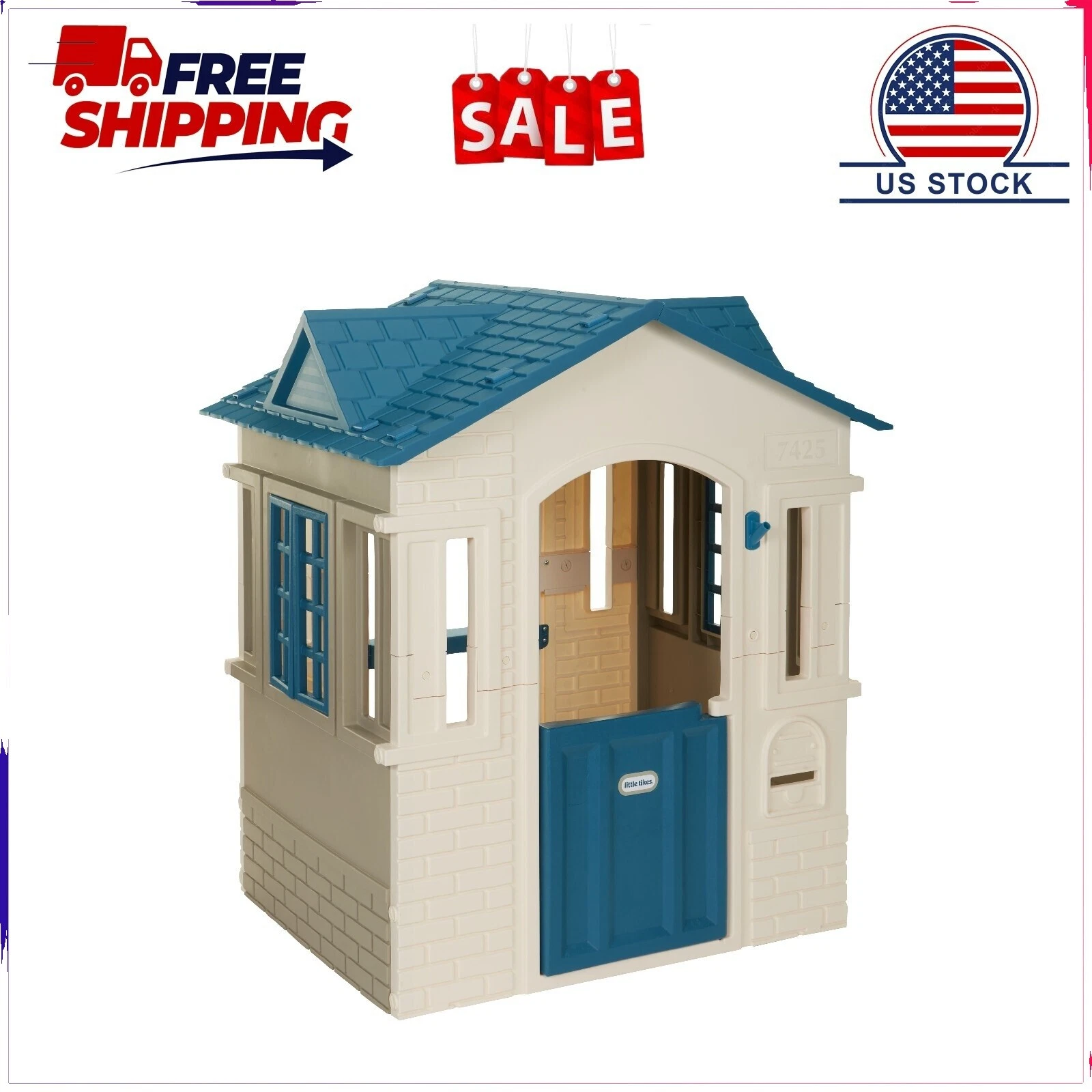 Little Tikes 1-2 Years Permanent Outdoor Playhouses