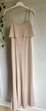 Jenny Yoo Blake Sleeveless Bridesmaid Dress – Size 2 – Beige/Blush