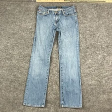 Stretch Melanie Jeans Mens Size 29x34 Light Wash Bootcut Low Rise Denim Pants