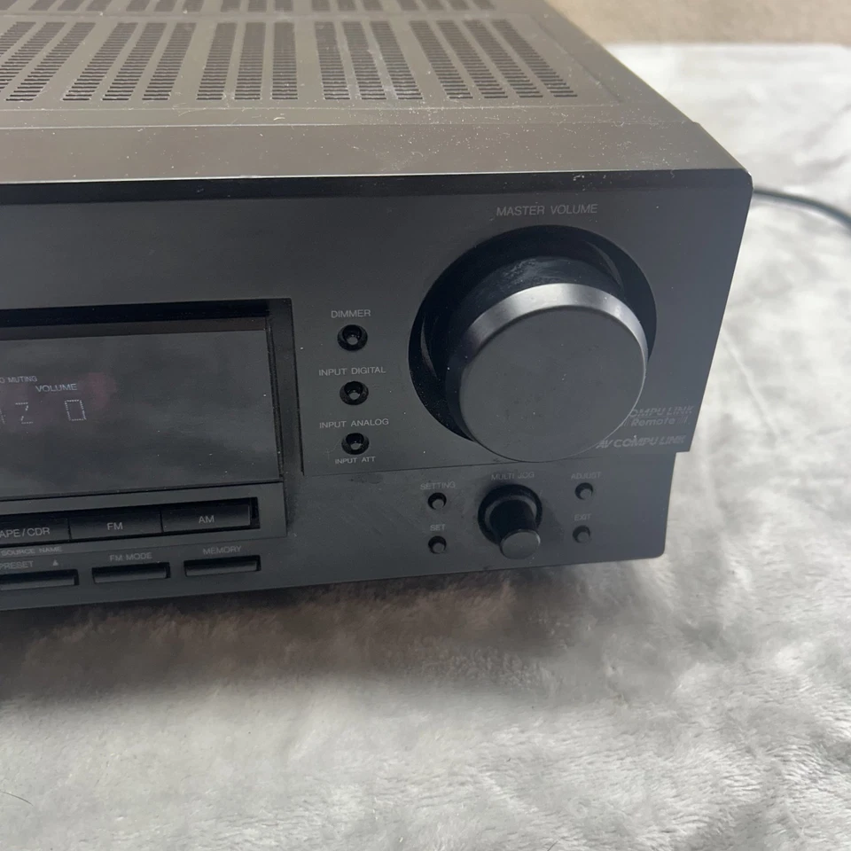JVC RX-6030VBK Surround Stereo AM/FM Audio/Video Receiver - Image 4 of 4