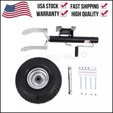 2000lb 13.38jack Wheel For Beach Boat Trailer Heavy-duty Bolt-on Swivel Jack