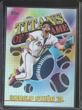 2026 Topps Series 1 - Titans of the Game Ronald Acuna Jr #TOG-7 - Atlanta Braves