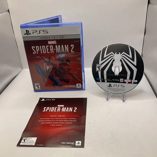 Marvel Spider-Man 2 Launch Edition Sony PlayStation 5 PS5 - Tested Spider Man