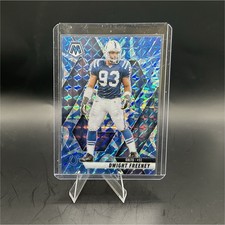 2025 Panini Mosaic Blue Reactive Prizm Dwight Freeney Indianapolis Colts #185