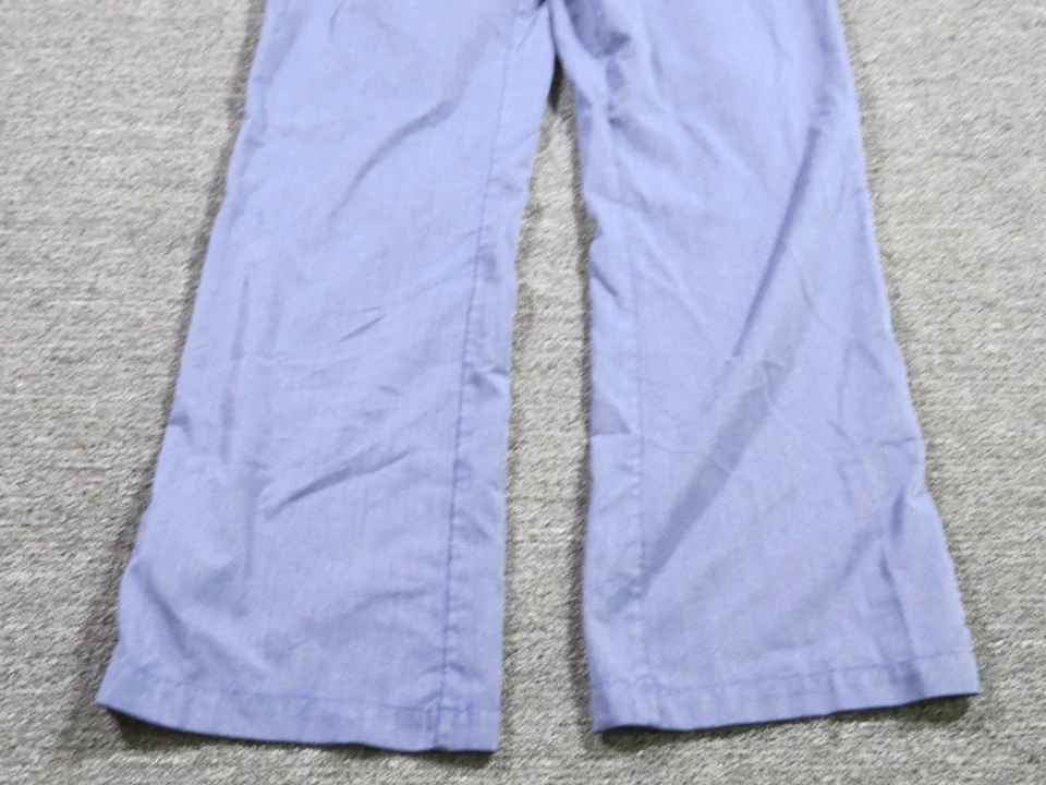 Pantalones Grey's Anatomy para mujer pequeños azules con cordón exfoliante uniforme médico Barco Foto 3 de 4