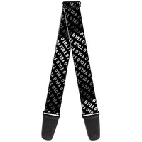 Guitar Strap - Yolo Diagonal Black/Gray/White (Us Import) ACC NEU
