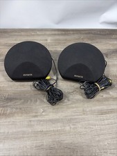 Aiwa Speaker System Pair SX-R275 40W Surround Sound Home Black 18' Wires