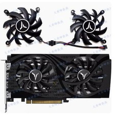 For YESTON RX6600XT RX6600 6500 8GB GAEA Earth God Graphics Card Cooling Fan
