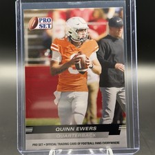 2022 Leaf Pro Set Draft - Quinn Ewers #PS-03 (RC)
