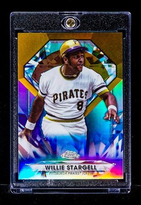 Willie Stargell RARE REFRACTOR PRIZM INVESTMENT CARD Pittsburgh Pirates SSP