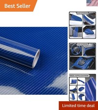 Transform Your Ride 6d Blue Carbon Fiber Vinyl Wrap 1ft X 5ft Diy Easy Install Transform Your Ride 6d Blue Carbon Fiber Vinyl Wrap 1ft X 5ft Diy Easy Install