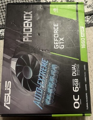 ASUS GeForce GTX 1660 Super Overclocked 6GB Dual-Fan Evo Edition Graphics Card