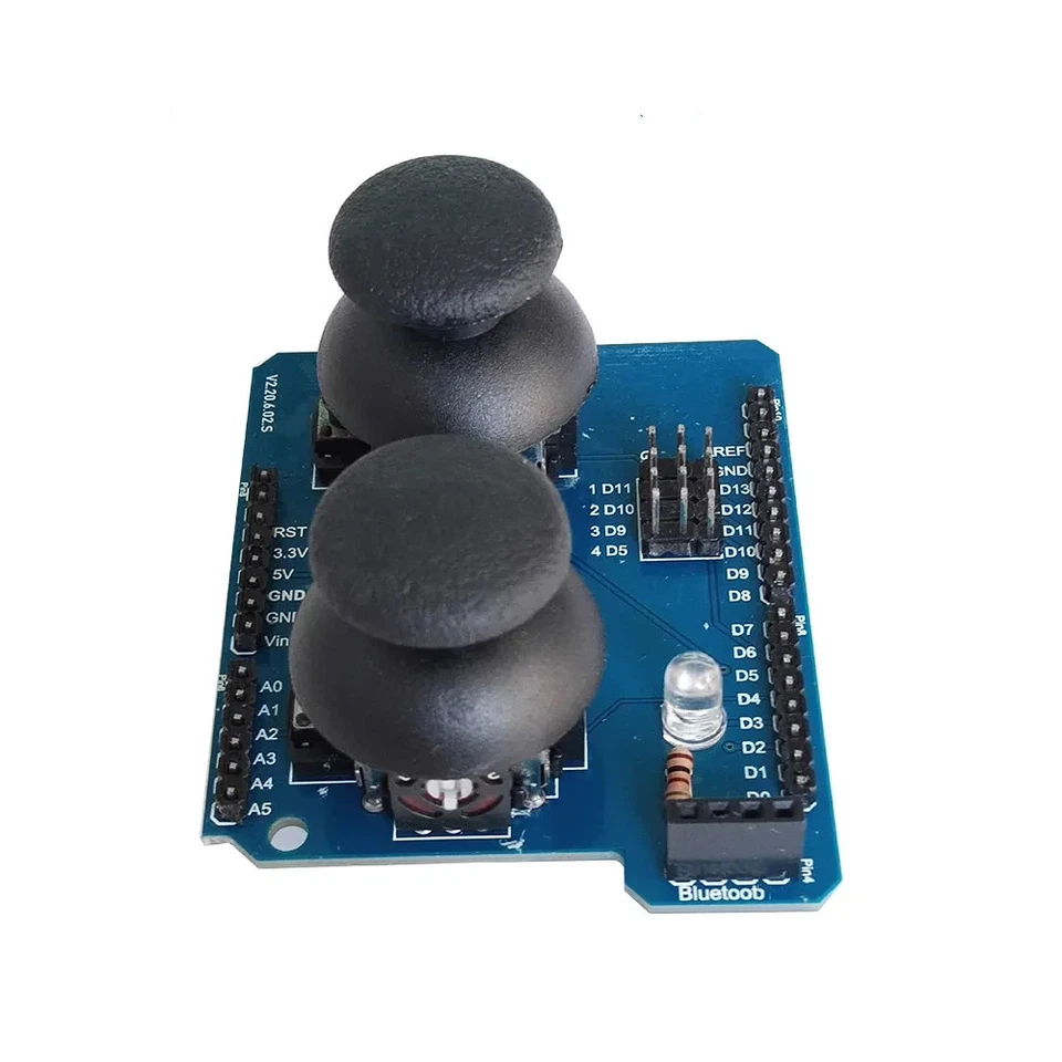 Brazo Robotico mecanico acrilico 4 DOF Arduino Kit completo color Madera - Imagen 4 de 4