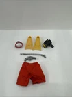 Hasbro GI Joe Accessory Lot  Swim Fins Short Mask  Pistol, Spear Gun