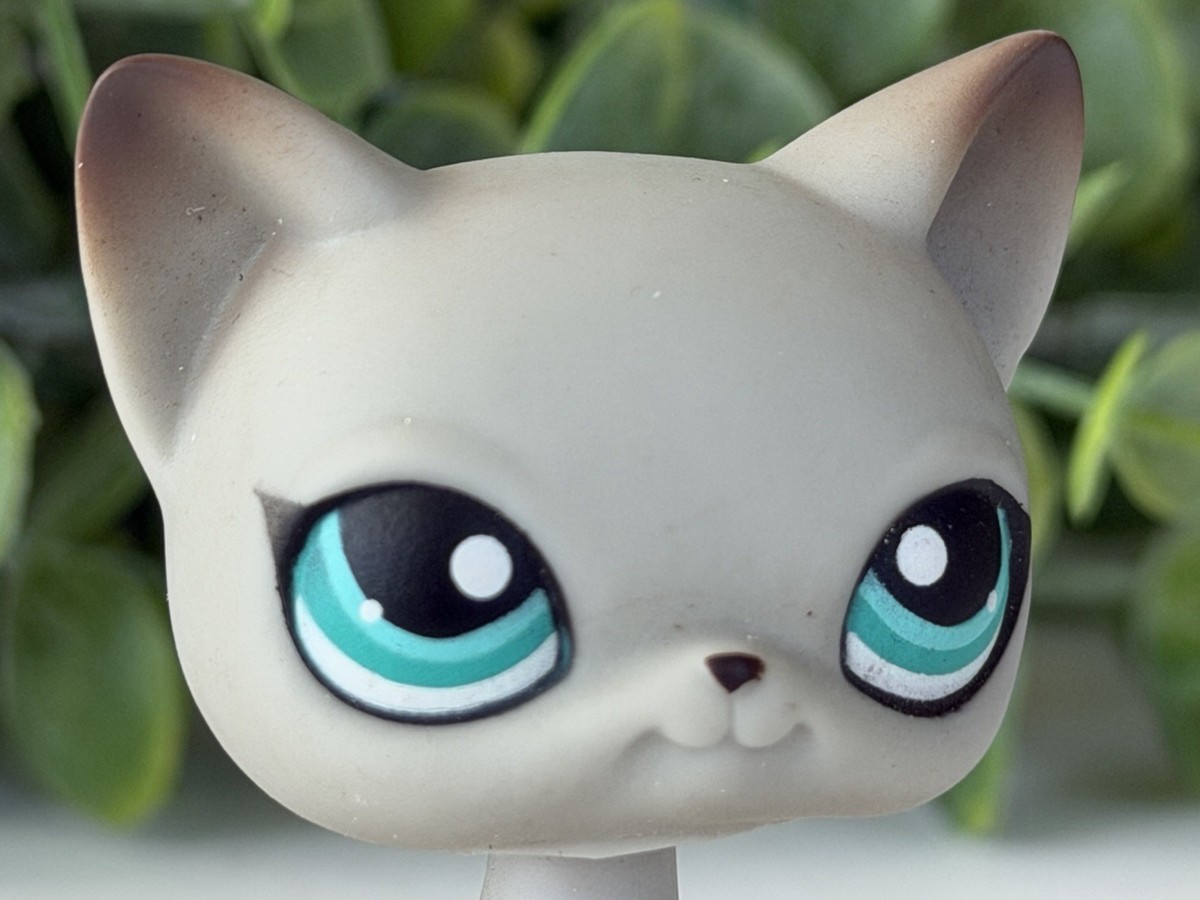 Littlest Pet Shop LPS #391 - Chat Egyptian Shorthair Authentique - Occasion