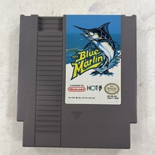 Blue Marlin (Nintendo Entertainment System, 1992) NES Vintage Video Game Cart