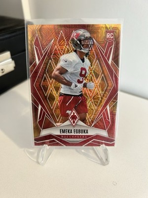 2025 Panini Phoenix Football - Emeka Egbuka - Buccaneers Rookie Fireburst /350