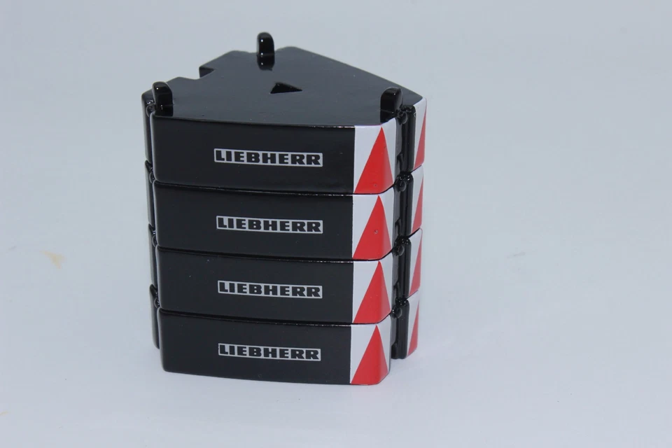 NZG Gegengewicht Liebherr schwarz LTM 11200 NZG 732  Ladegut Gewicht NEU 4 Stück - Bild 2 von 4