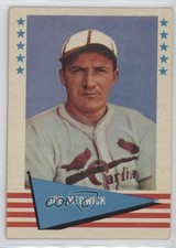 1961 Fleer Baseball Greats Joe Medwick #61 HOF 1cx5