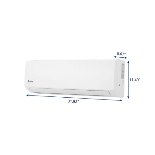 FOR PARTS ONLY - INDOOR UNIT ONLY Zokop 12000BTU/21SEER 1050W 115.00V Split AC