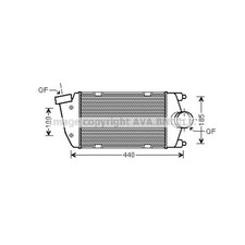 Ladeluftkühler Kühler Ladeluft für Porsche 911 997 Cabriolet