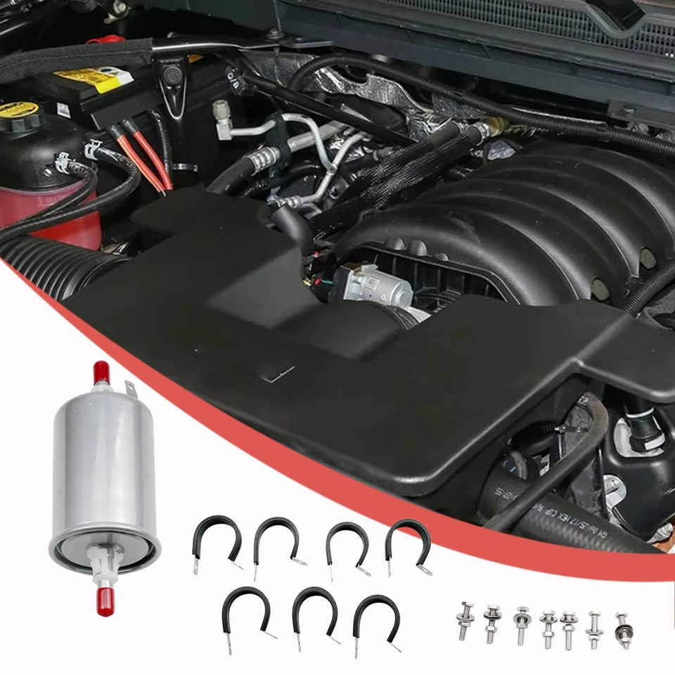 15043857 Flexible Stainless Steel Braided Fuel Line Kit For Chevrolet Silverado - Image 3 of 4