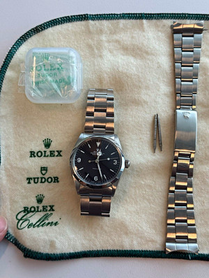Vintage Rolex Air King Explorer 5500 Oyster Bracelets (2) - Recently Serviced