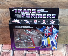 Transformers Vintage G1 Reissue Decepticon Air Commander Starscream