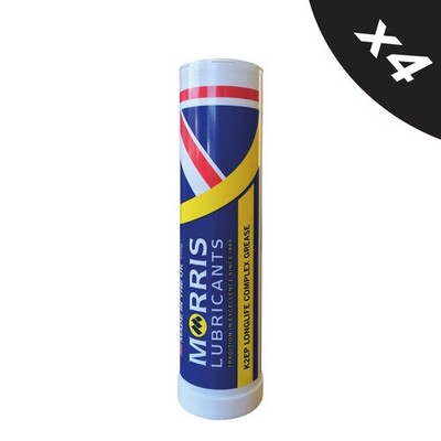Morris Longlife Red Grease K2EP Longlife Complex Lithiumfett 4x400g