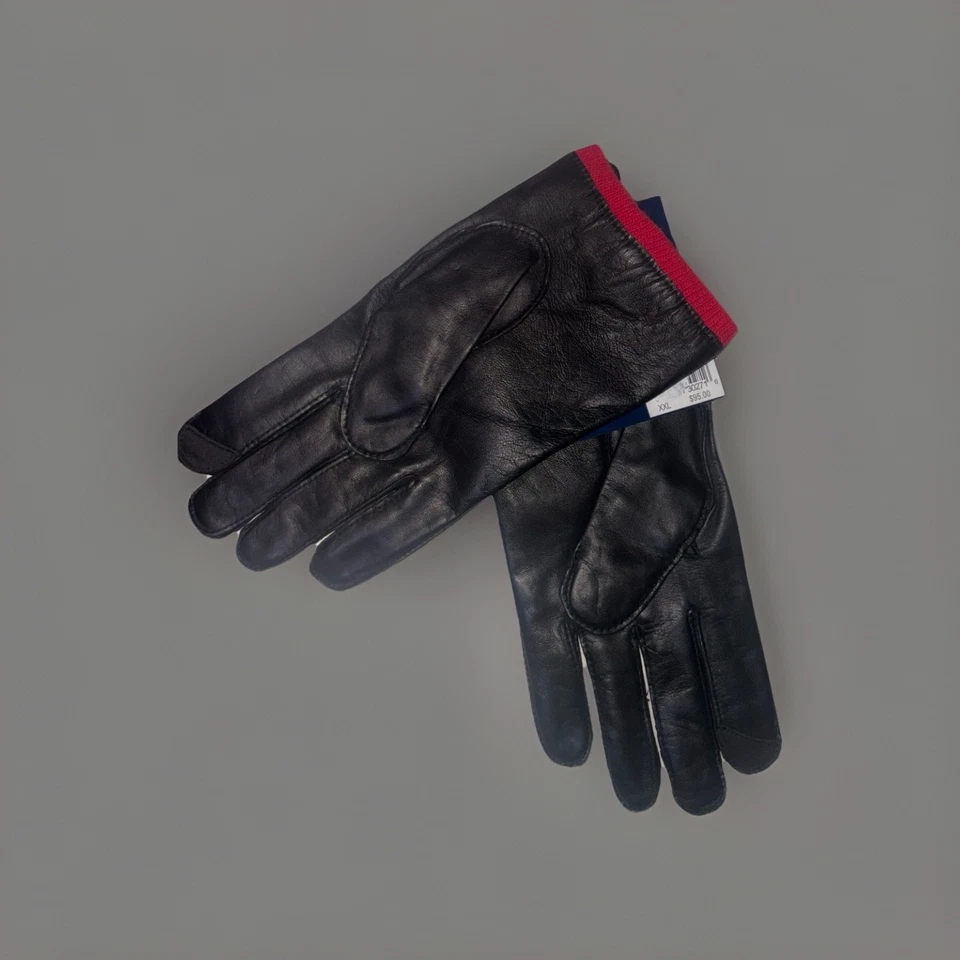 Guantes de cuero genuino para habitación club con pantalla táctil talla XXL para hombre Foto 2 de 3