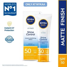 NIVEA Sun Shine Control SPF 50 Sunscreen Ultr...
