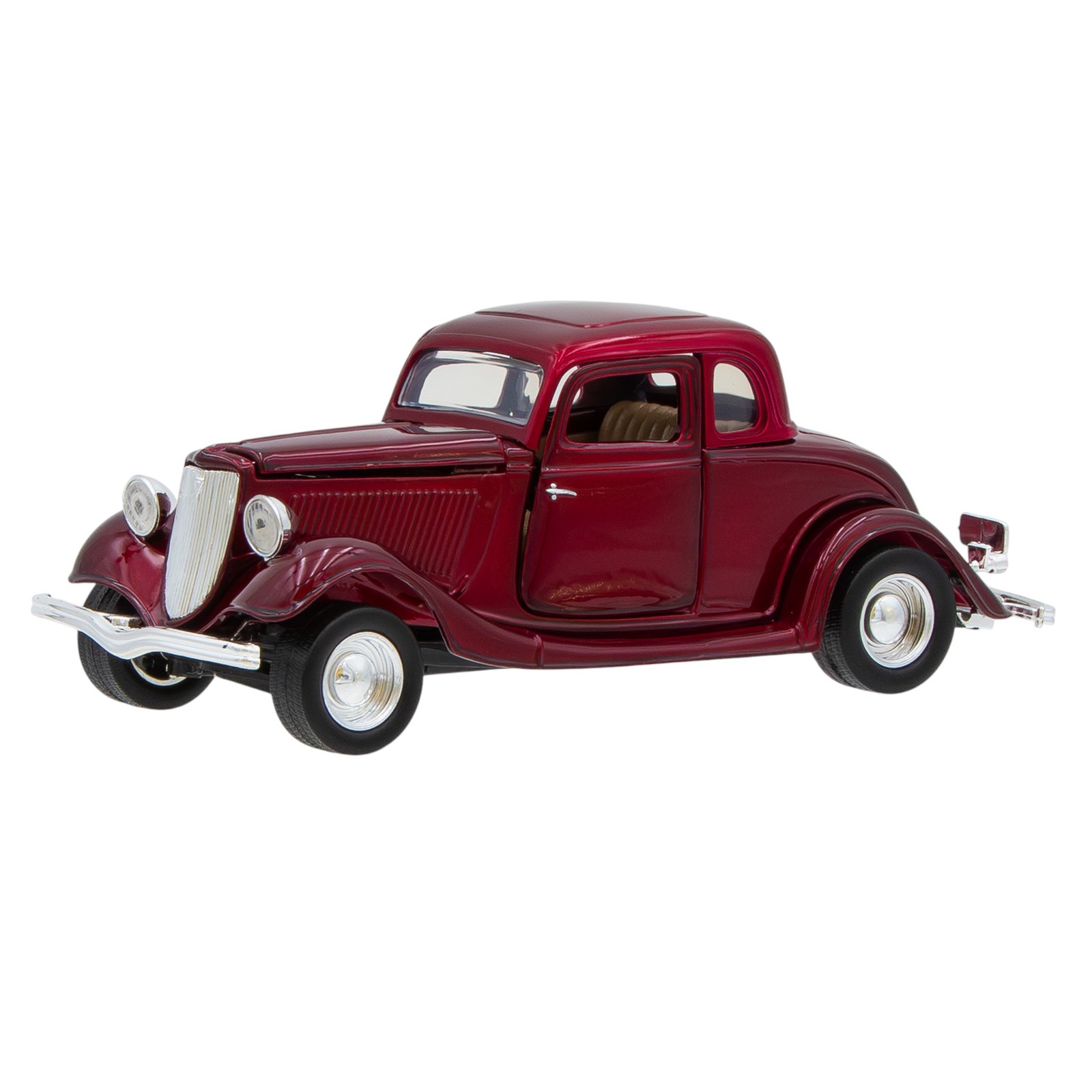 MotorMax Timeless Legends 1934 Ford Coupe in Red 124 Diecast Car 4990₽