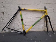 Vintage ('92-95) Woodrup Bike Frame 54cm Colnago Tubing Time Sprint Carbon Fork