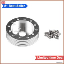 Steering Wheel Hub Adapter 1 Inch 6 Hole To 3 Hole Spacer Kit Billet Aluminum