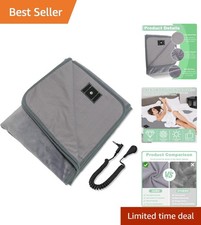 Grounding Blanket 50"x60" - Enhance Sleep with Cotton Silver Fiber Technology