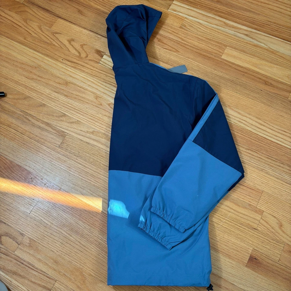 New Balance Men's Large Wind & Water Resistant Jacket Windbreaker Blue NWT - Image 3 of 4