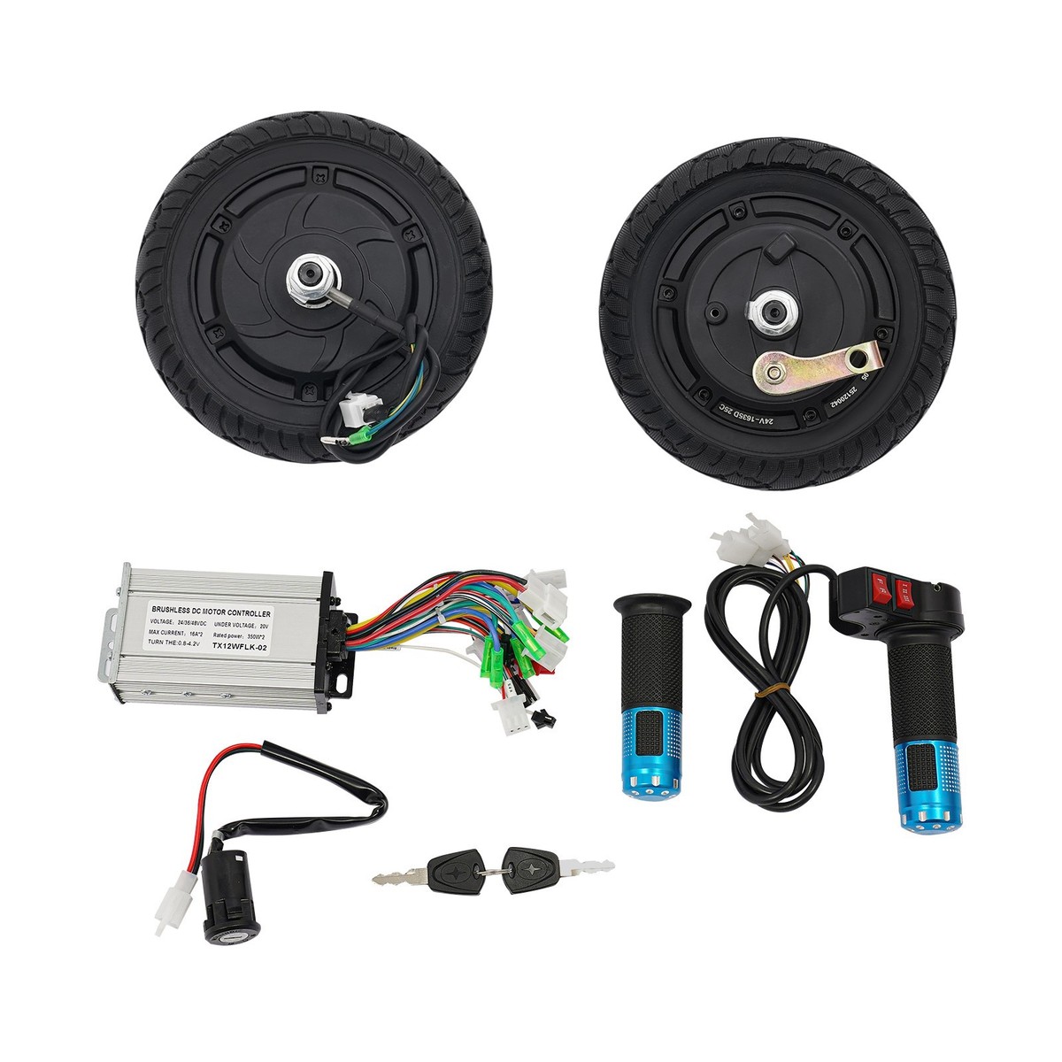 Electric Scooter Hub Motor Kit,24V DC Motor Conversion Kit with