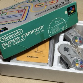 New Nintendo Super Famicom SHVC‑001 SFC Console Japan  Sealed Deadstock Retro