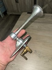 Vintage Horn Chrome Boat Ship Hot Rod Car Horn Vintage Horn Chrome Boat Ship Hot Rod Car Horn