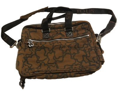 Tous Brown Teddy Laptop Bag