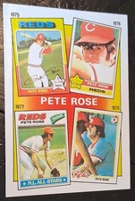 1986 Topps The Pete Rose Years #5 Cincinnati Reds Baseball Base Set