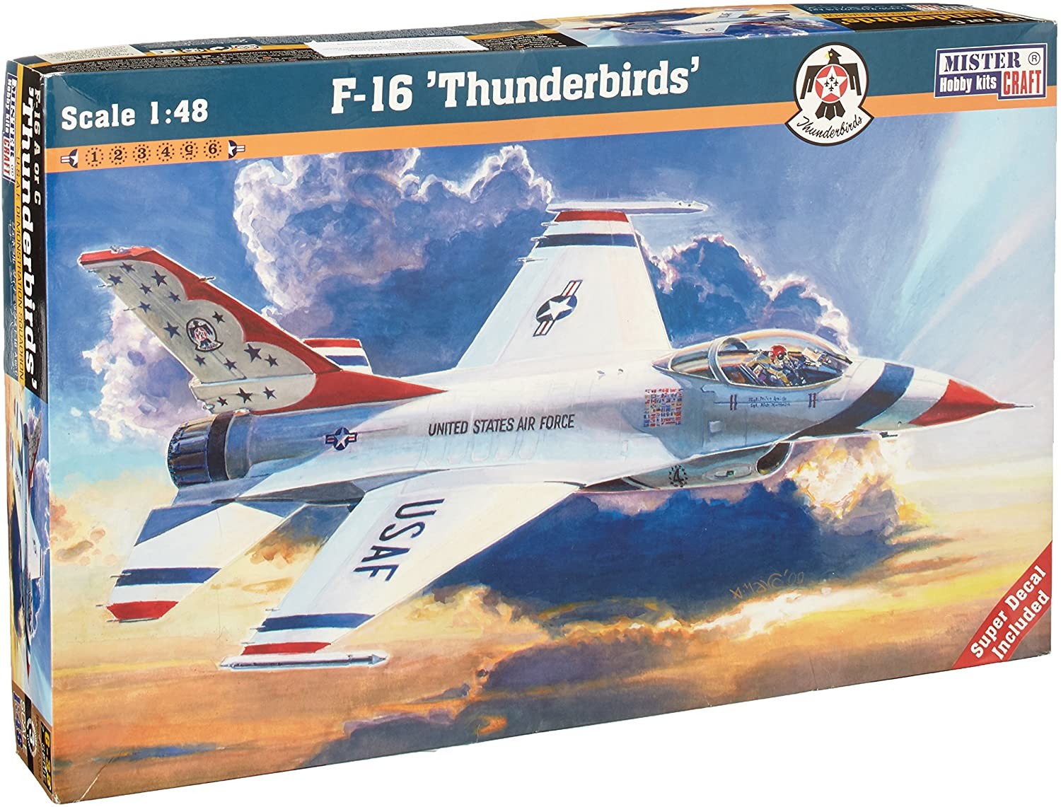 Mistercraft G-35 - 1:48 F-16 A Or C THUNDERBIRDS - New