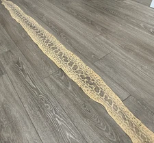 Sand Natural Genuine Anaconda Snake skin Leather hide python real boa rattle 381