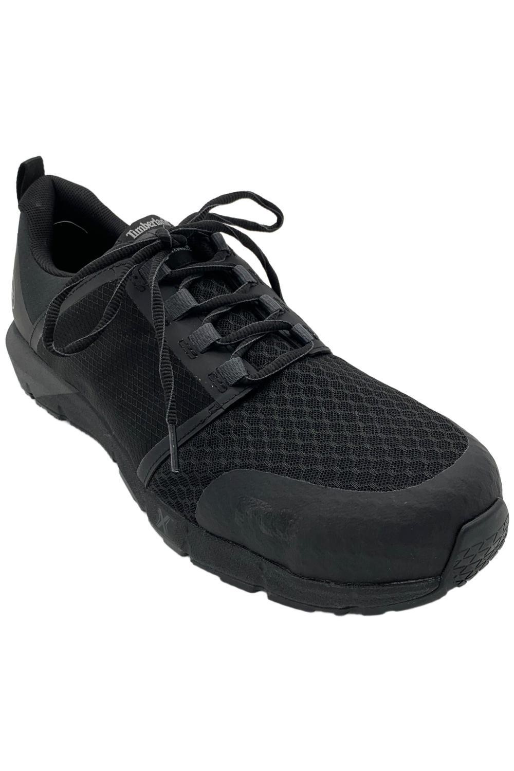 Кроссовки Timberland PRO Mens Powertrain с легкосплавным носком Met Guard черного цвета 11190₽