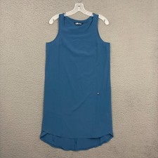The North Face Dress Womens Small Blue Sleeveless Stretch Pockets Hiking Outdoor