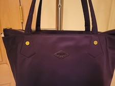 MZ Wallace Medium Soho Tote Boysenberry w/XBody Strap 2 Exterior Pockets NWT
