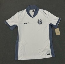 Maglia T-shirt Calcio Inter bianca bianco blu nera nero Nike M