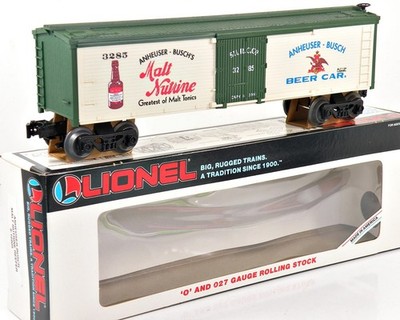 Lionel 6-16805 Anheuser-Busch Malt Nutrine Reefer 1991 NIB