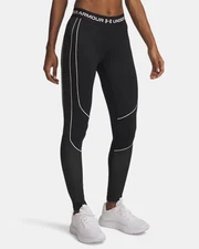 ColdGear Textured Women's Leggings Black /White Size Large 6003997-003 NEW!